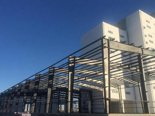 qualidade Preço mais barato Econômico Estrutura de aço laminada a quente Large Span fábrica