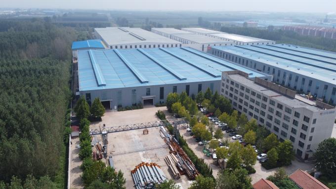 Estrutura de aço pré-fabricada de alta resistência Estrutura de aço leve 3