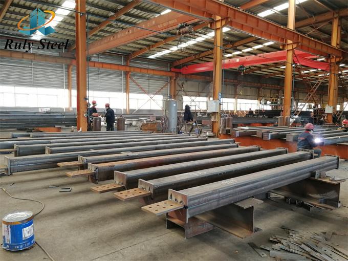 Armazém de construção de estruturas de aço galvanizado pré-fabricado 3
