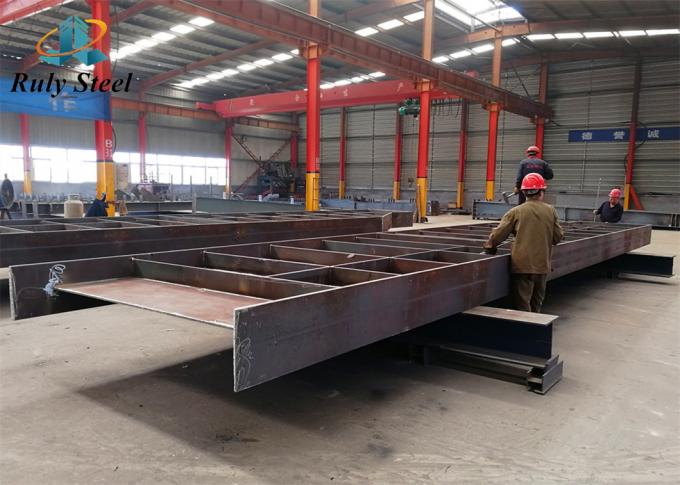4000m2 Estrutura de aço pré-fabricada Armazém H Secção de aço 1