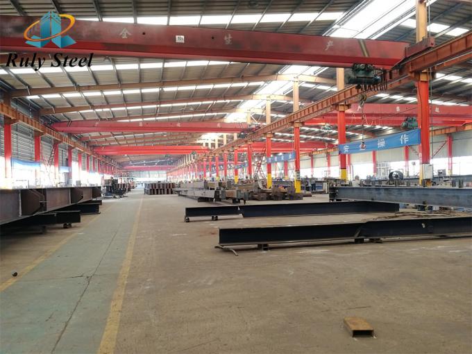 Estruturas industriais de aço Fabricação Estruturas de aço de portal pré-fabricadas 2