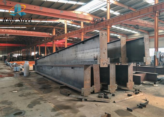 Estrutura de aço de portal pré-fabricada Construção Estrutura de aço moderna 3