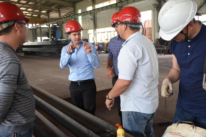 Prefabricação de estruturas de aço Fabricação com montagem rápida em grande escala 27
