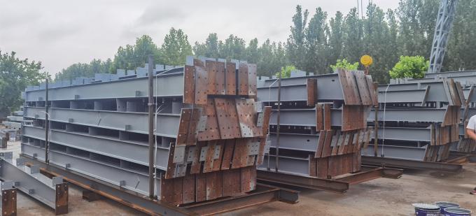 Estrutura de aço pré-fabricada de alta resistência Estrutura de aço leve 18