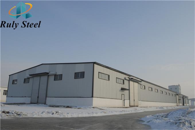 Edifícios de armazenagem pré-fabricados de aço 0