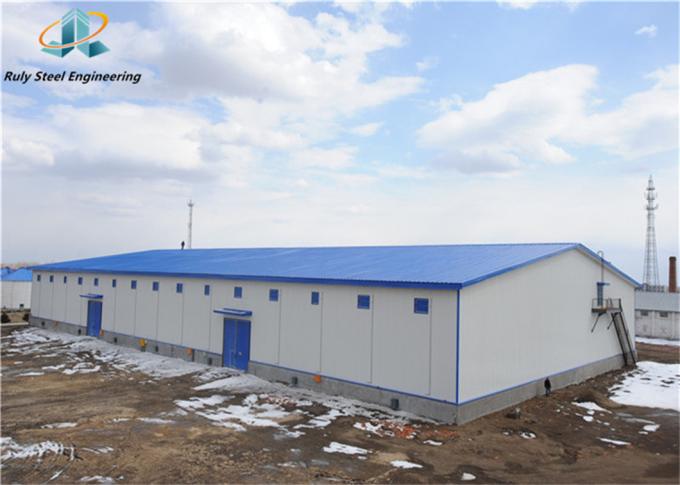 30000m2 Prefabricado Estrutura de aço personalizada Armazém Fábrica Fabricante Oficina Edifícios industriais pré-fabricados 1