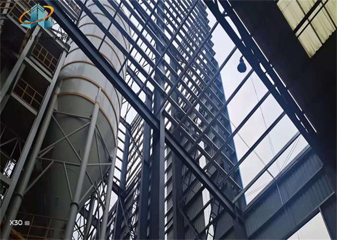 Fácil de instalar Oficina de estruturas pré-fabricadas de aço para o Oficina de estruturas de aço 0