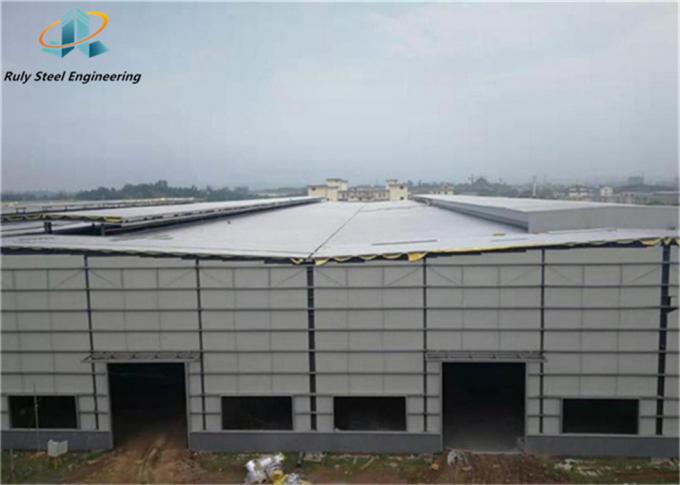 Estruturas de aço pré-fabricadas Fabricação de edifícios Armazém 0