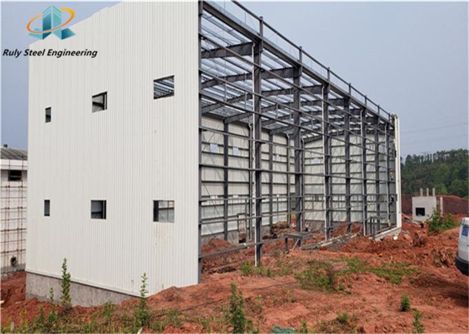 Construção de edifícios de estruturas pré-fabricadas de aço de vários andares 0