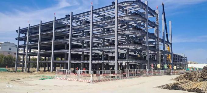 Estrutura de aço pré-fabricada de alta qualidade Construção de edifícios Multi-story Large Span Workshop Cold Storage Metal Shed 2
