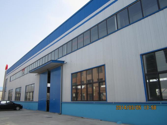 Construção de estrutura de aço pré-fabricada Fácil de montar Construção corrugada de metal Estrutura de aço Armazém 0